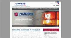 Desktop Screenshot of crisismanagementsoftware.com